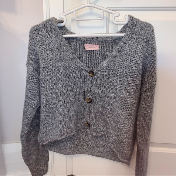 Urban outfitters knit cardigan size medium grey - Picture 14 of 15
